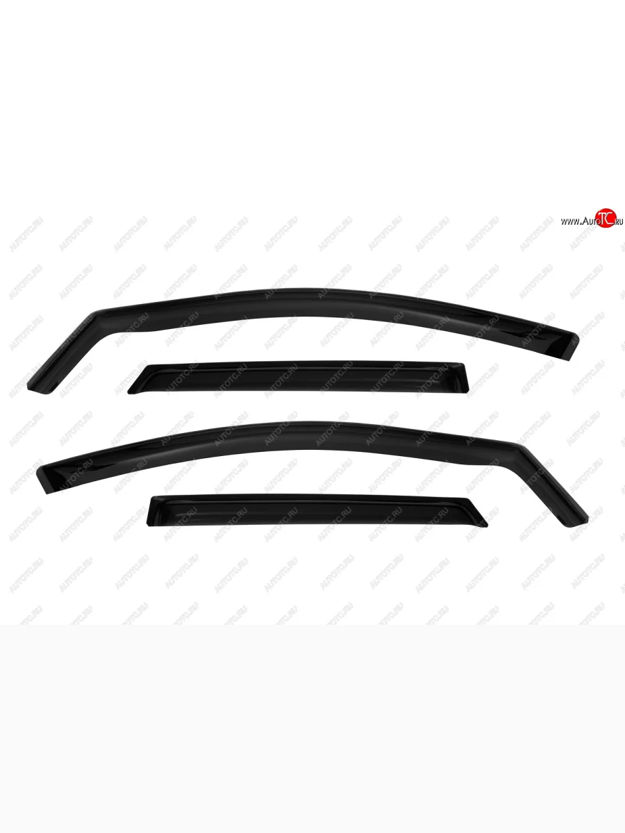 Дефлекторы окон (вставные под резинку) REIN  Hyundai IX35 (2009-2018) LM  в Воронеже Воронежской области