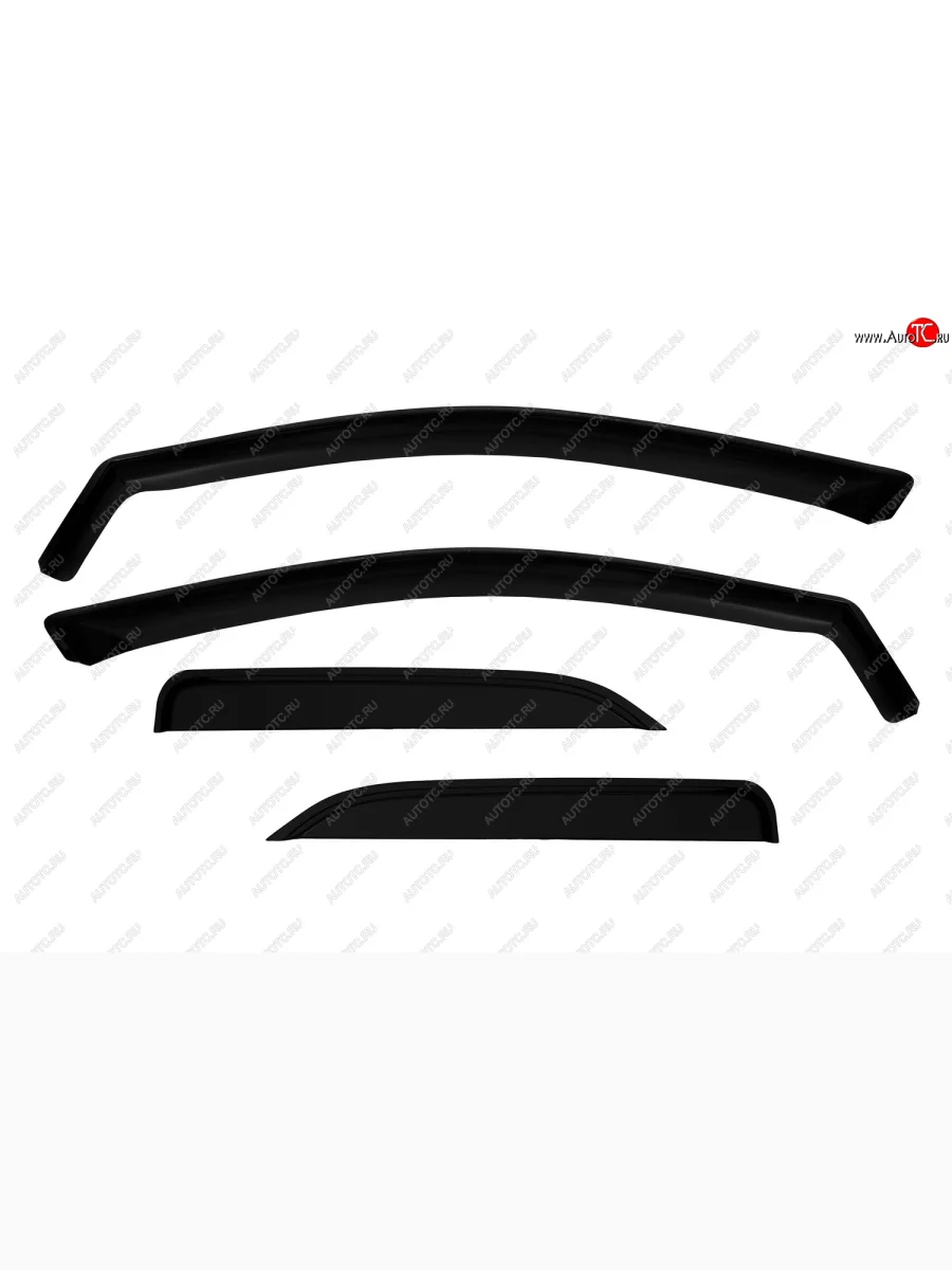 Дефлекторы окон (вставные под резинку) REIN  Renault Duster (2021-2024) HM  в Воронеже Воронежской области