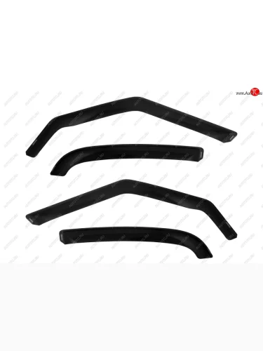 Дефлекторы окон (вставные под резинку) REIN Skoda Roomster  5J (2006-2010) дорестайлинг