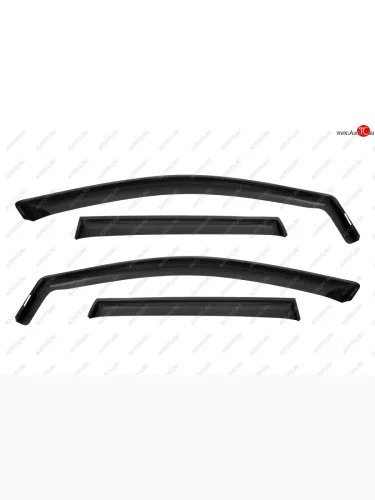 Дефлекторы окон (вставные под резинку) REIN Volkswagen Passat  B8 (2015-2019) седан дорестайлинг