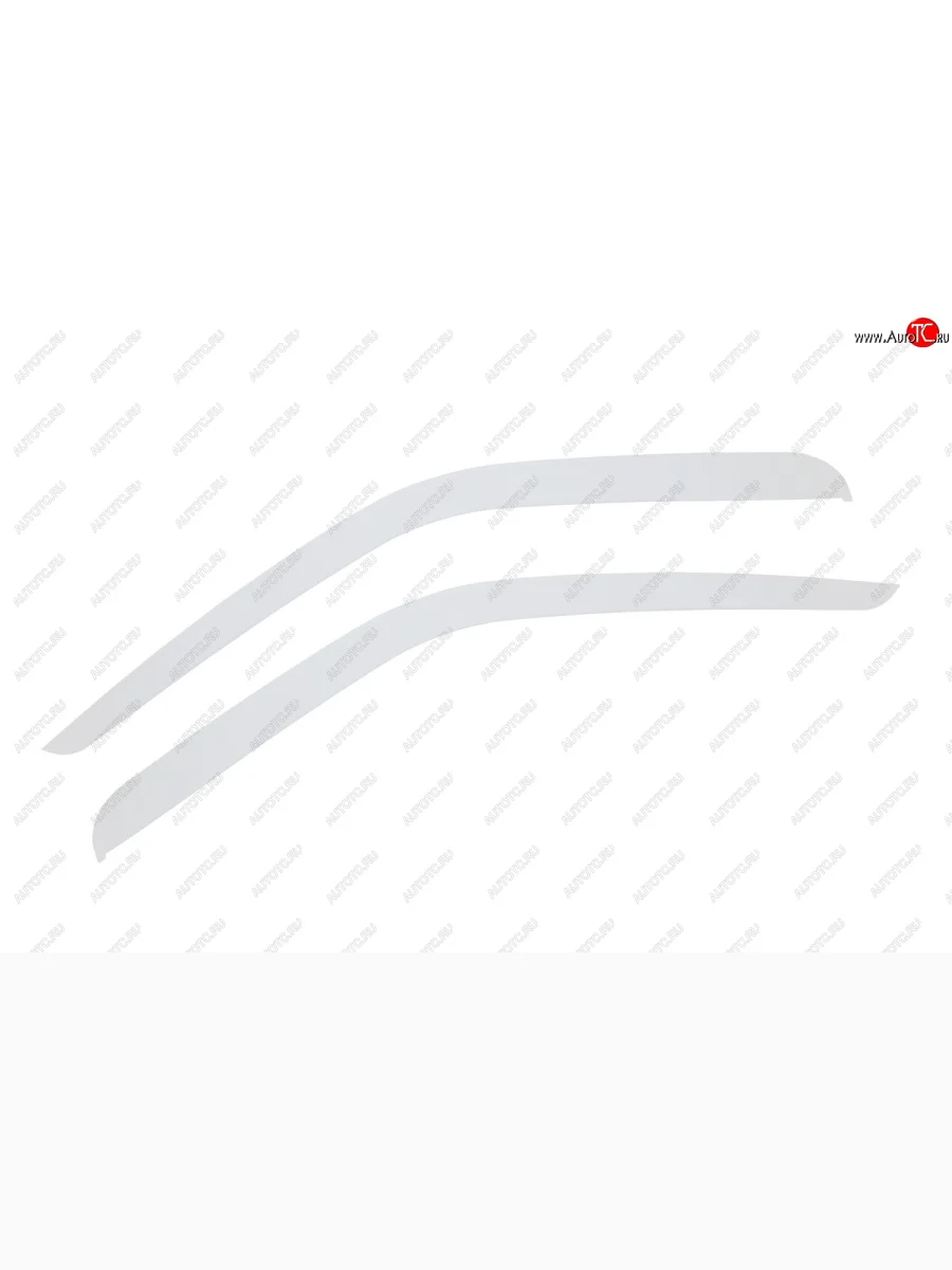 Дефлекторы окон (накладные, белые) REIN  ГАЗ ГАЗель (1994-2025) 3302, 3302,Бизнес  в Самаре Самарской области