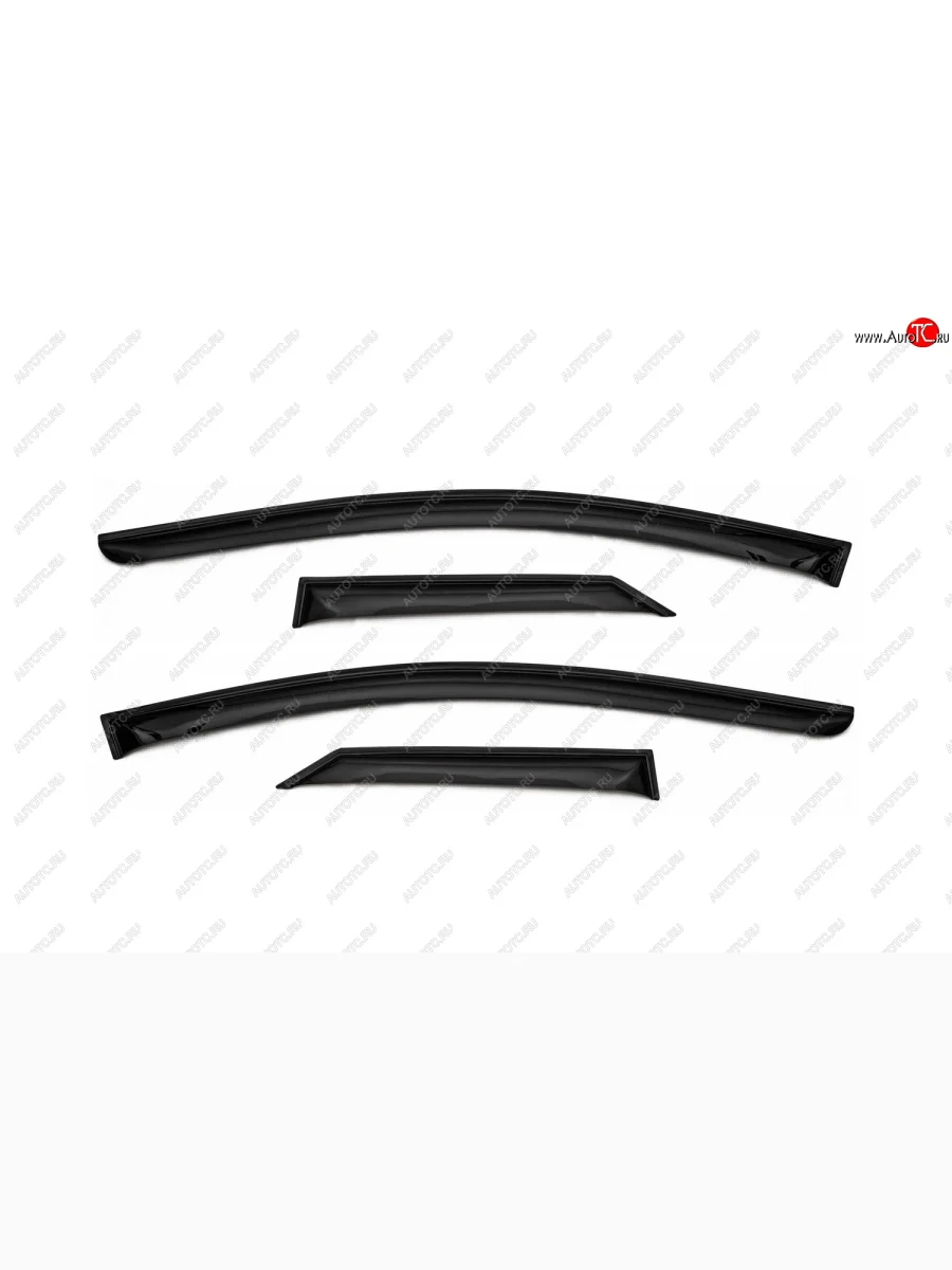 Дефлекторы окон (накладные) REIN  Honda Civic (2005-2011) FK,FN  в Самаре Самарской области