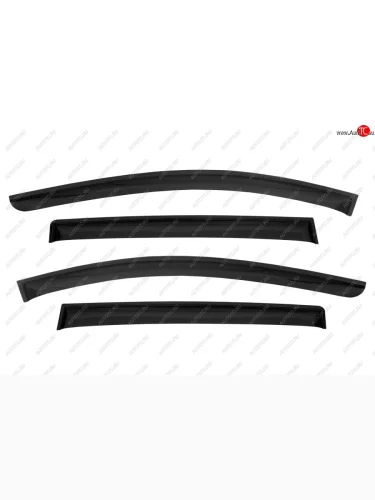 Дефлекторы окон (накладные) REIN CITROEN C5 Aircross (2017-2022) доресталийнг