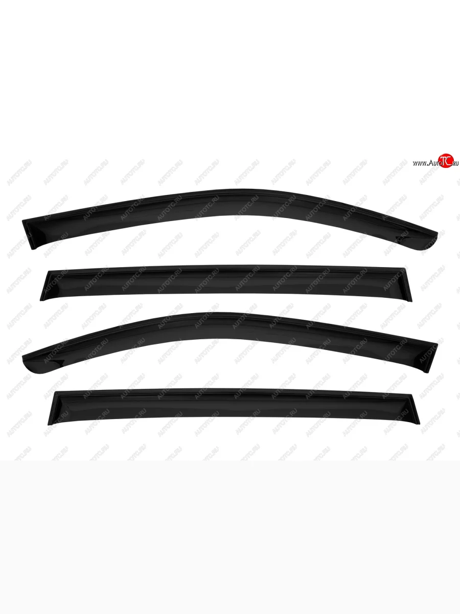Дефлекторы окон (накладные) REIN Geely Emgrand X7 2-ой рестайлинг (2019-2021)  с доставкой в г. Керчь