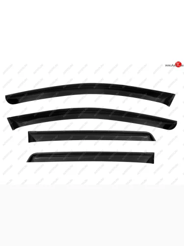 Дефлекторы окон (накладные) REIN JAC T6 (2018-2024) пикап