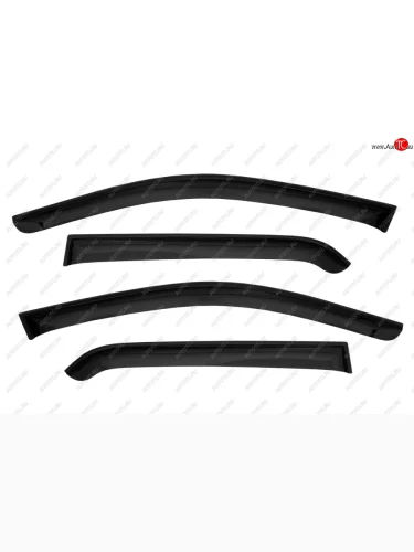 Дефлекторы окон (накладные) REIN Mercedes-Benz GLA  X156 (2013-2020) дорестайлинг, рестайлинг