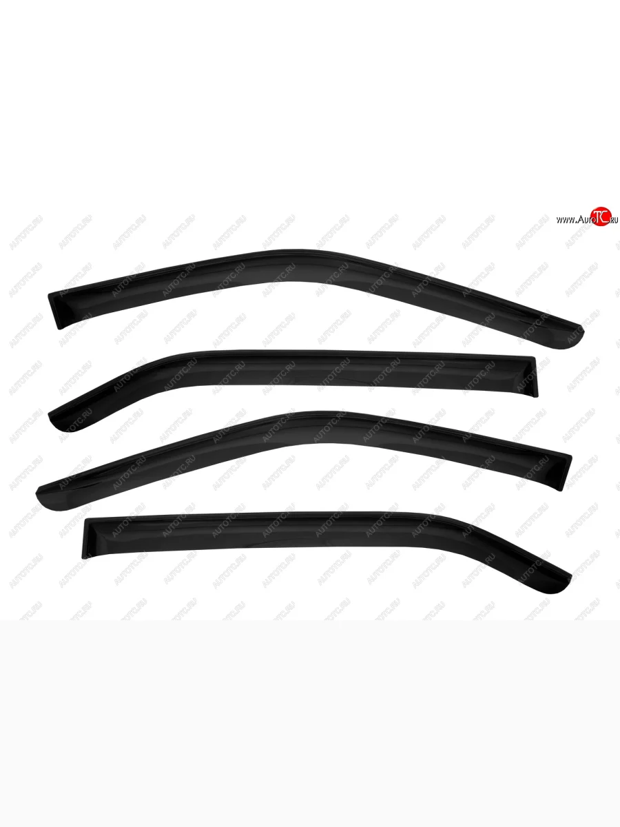 Дефлекторы окон (накладные) REIN Mitsubishi Eclipse Cross GK дорестайлинг (2017-2021)  в Перми Пермском крае