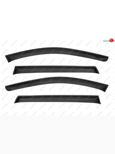 Дефлекторы окон (накладные) REIN Toyota RAV4  XA50 (2018-2025) 5 дв. дорестайлинг