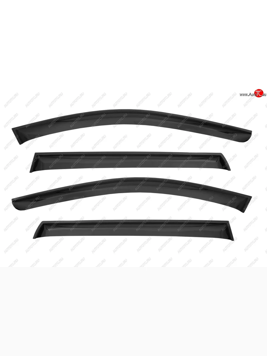 Дефлекторы окон (накладные) REIN  Toyota RAV4 (2018-2025) XA50  в Самаре Самарской области