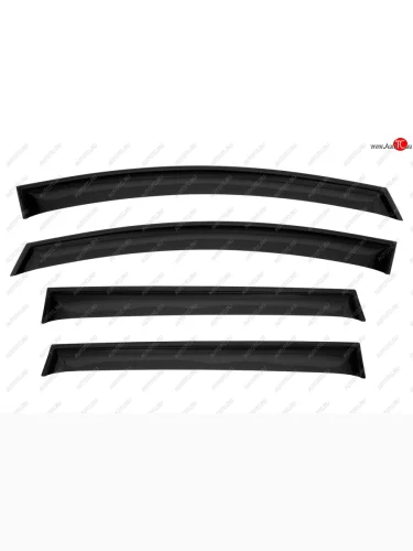 Дефлекторы окон (накладные) REIN EXEED TXL (2020-2025)  дорестайлинг, 1-ый рестайлинг