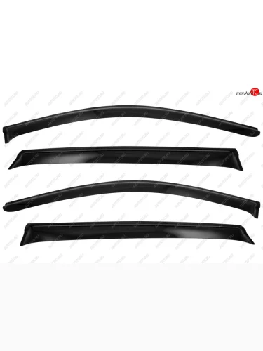 Дефлекторы окон (накладные) REIN EXEED LX (2021-2025) 1-ый рестайлинг