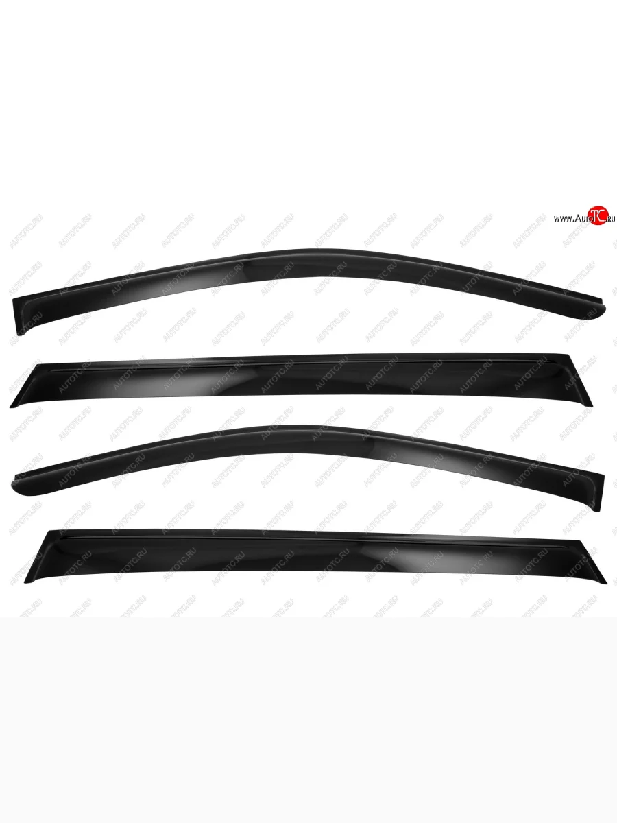 Дефлекторы окон (накладные) REIN EXEED VX дорестайлинг (2020-2023)  в Самаре Самарской области