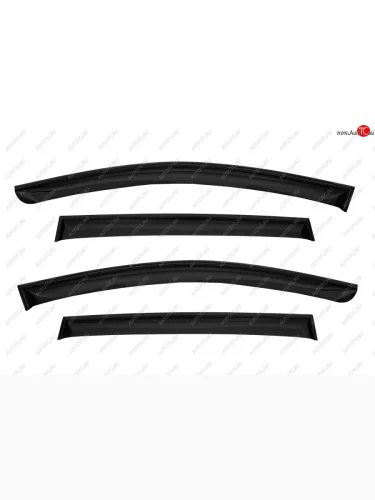 Дефлекторы окон (накладные) REIN Haval Jolion (2020-2025) дорестайлинг, рестайлинг