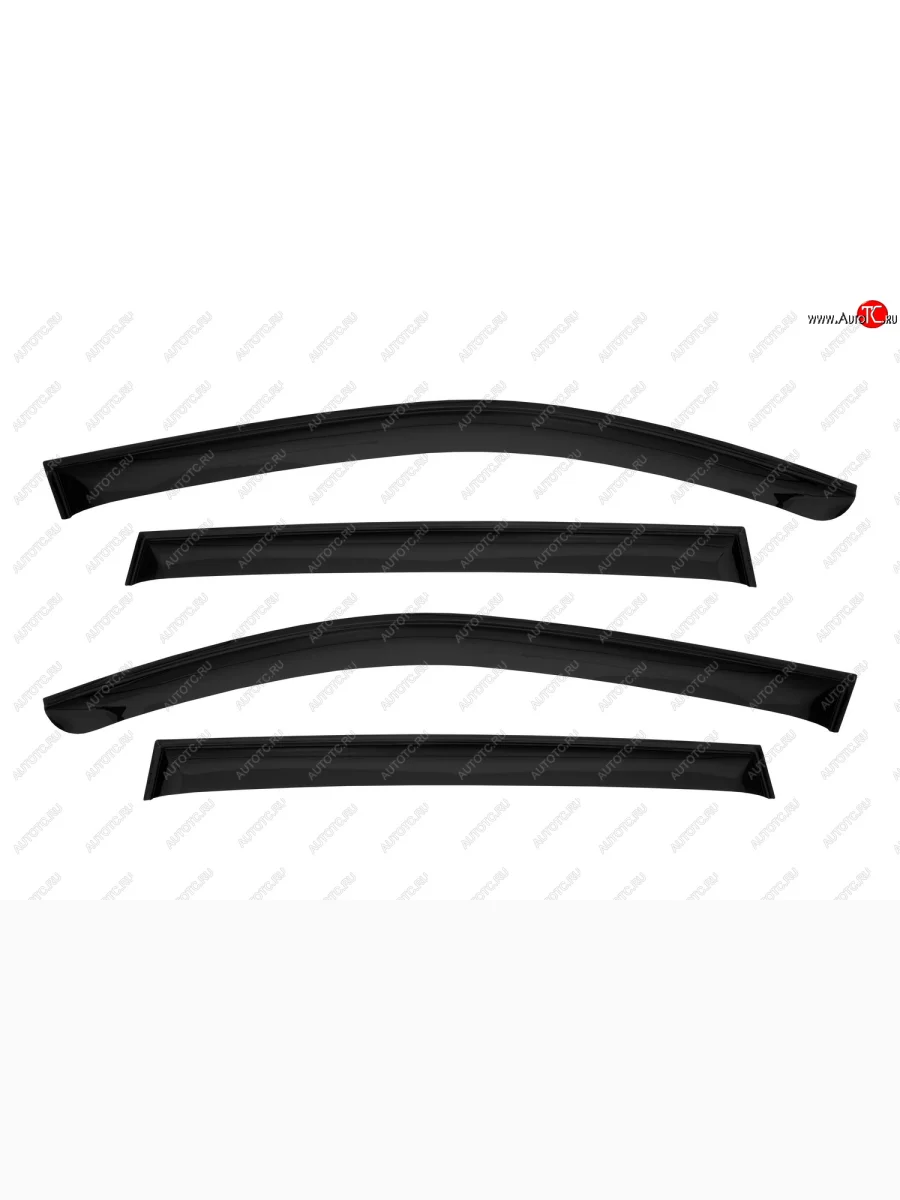 Дефлекторы окон (накладные) REIN  Toyota Land Cruiser (2021-2025) J300  в Самаре Самарской области