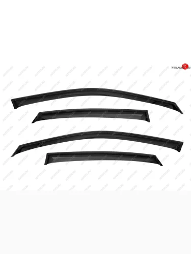Дефлекторы окон (накладные) REIN Volkswagen Jetta  A7 (2018-2022) седан дорестайлинг