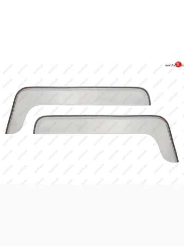 Дефлекторы окон (без логотипа MAN TGA, накладные, прозрачные) REIN (Прозрачные) MAN TGA (2000-2025)