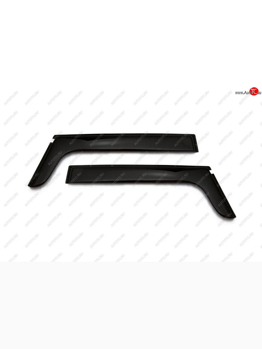 Дефлекторы окон (накладные, с уголком, дымчатые) REIN  КамАЗ  4308, 43118, 43255, 4326, 5320, 53213, 53215, 53605, 5490, 54901, 5511, 65115, 6520, М1842  в Воронеже Воронежской области