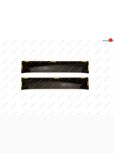 Дефлекторы окон (вставные под резинку, дымчатые) REIN (Дымчатые) МАЗ 5432 (1981-2011)  дорестайлинг,  рестайлинг