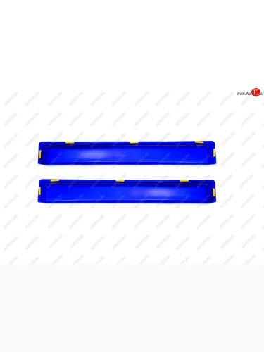 Дефлекторы окон (вставные под резинку, синие) REIN (Синие) МАЗ 5432 (1981-2011)  дорестайлинг,  рестайлинг