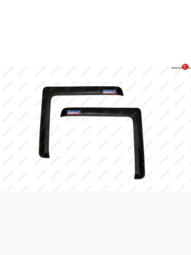 Дефлекторы окон (с логотипом DAF, накладные, дымчатые) REIN DAF XF  105 (2005-2013)