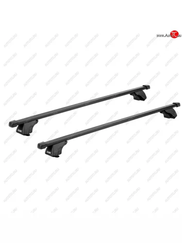 Багажник универсальный в сборе с поперечинами LUX Классик (прямоугольные 140 см) 