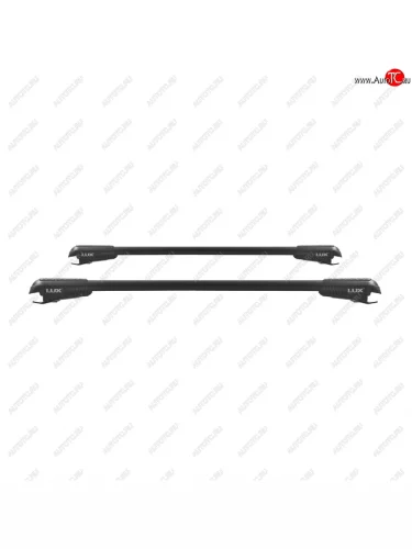 Багажник в сборе LUX Хантер (аэро-трэвэл ( 86-96 см и 92-102 см), черный) Nissan Terrano  D10 (2016-2022), Renault Duster  HS (2015-2021)