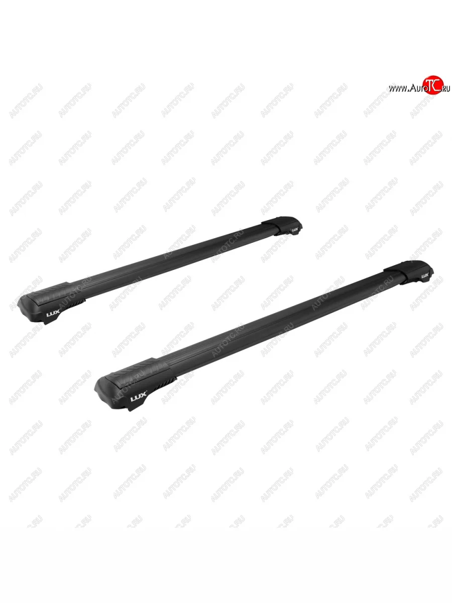 Багажник в сборе LUX Хантер L54  Renault Clio (2005-2013), Renault Kaptur (2016-2022), Skoda Karoq (2017-2025), Skoda Kodiaq (2017-2021), Skoda Octavia (2004-2008), SSANGYONG Actyon (2010-2013), SSANGYONG Korando (2010-2025), SSANGYONG Rodius (2013-2018), Subaru Forester (2012-2021), Subaru XV (2012-2025), Toyota RAV4 (2012-2019), Toyota Verso (2009-2012), Volvo V50 (2004-2012), Volvo V70 (2008-2016), Volvo XC70 (2007-2016) (аэро-трэвэл (92-102 см и 98-108 см), черный)  в Самаре Самарской области