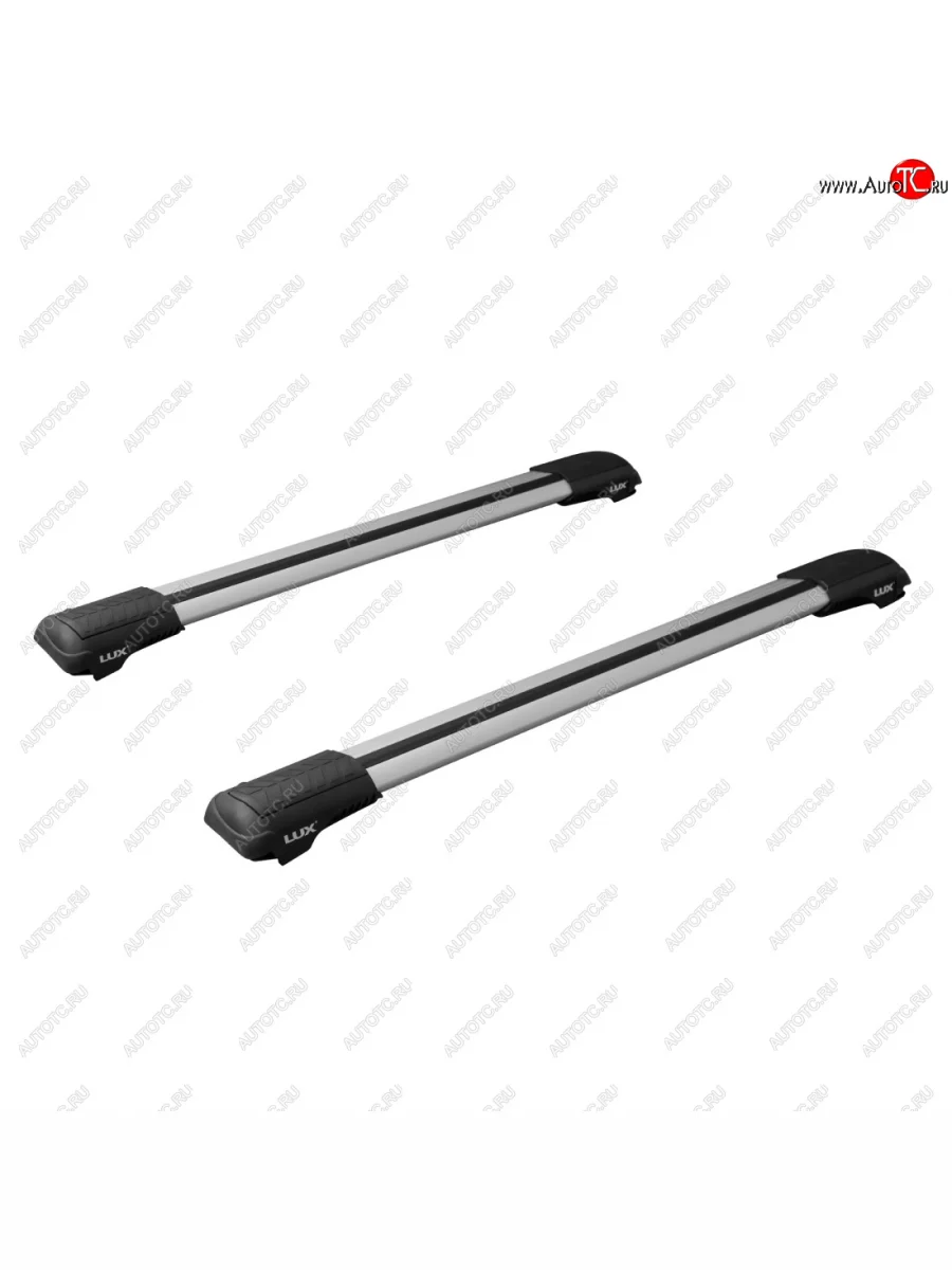 Багажник в сборе LUX Хантер L55  Audi A6, A6 allroad quattro, CITROEN X3, Haval Panda, Mercedes-Benz S7, Mitsubishi Outlander, Nissan Qashqai, Porsche 4007, Renault Koleos, SSANGYONG Kyron, Volkswagen Ignis, Volvo V70 (аэро-трэвэл (98-108 см и 104-114 см), серый)  с доставкой в г. Керчь