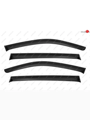 Дефлекторы окон SIM Haval H9 (2015-2021) дорестайлинг, 1-ый рестайлинг, 2-ой рестайлинг