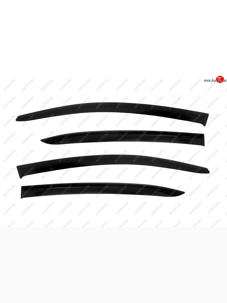 Дефлекторы окон SIM Mazda 3/Axela BP хэтчбэк (2019-2025)  в Керчи Республика Крым