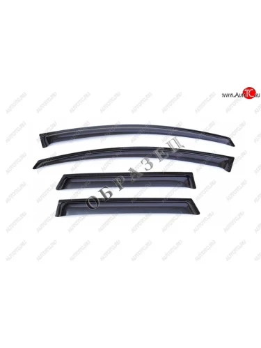 Дефлекторы окон SIM Skoda Superb ( B6 (3T),  (B6) 3T) (2008-2015) лифтбэк дорестайлинг, лифтбэк рестайлинг