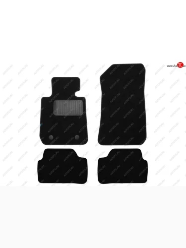 Комплект ковриков в салон (АКПП, чёрные, текстиль) Klever Econom BMW 1 серия  E87 (2004-2011) хэтчбэк 5 дв. дорестайлинг, хэтчбэк 5 дв. рестайлинг