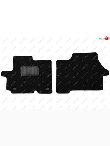 Комплект ковриков в салон (чёрные, текстиль) Klever Premium CITROEN Jumper 250 (2006-2014)