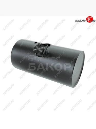 Бак топливный (165 л/520х520х850) БАКОР СТАЛЬ (крышка откидная несапунящая, без комплектующих) КрАЗ 5401 (2015-2025)