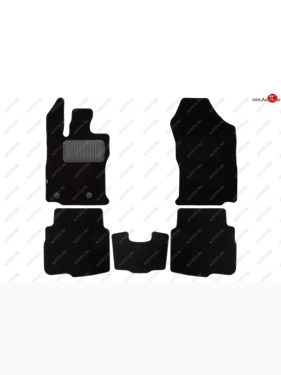 Комплект ковриков в салон (чёрные, текстиль) Klever Premium  Subaru Outback (2019-2025) BT  в Керчи Республика Крым