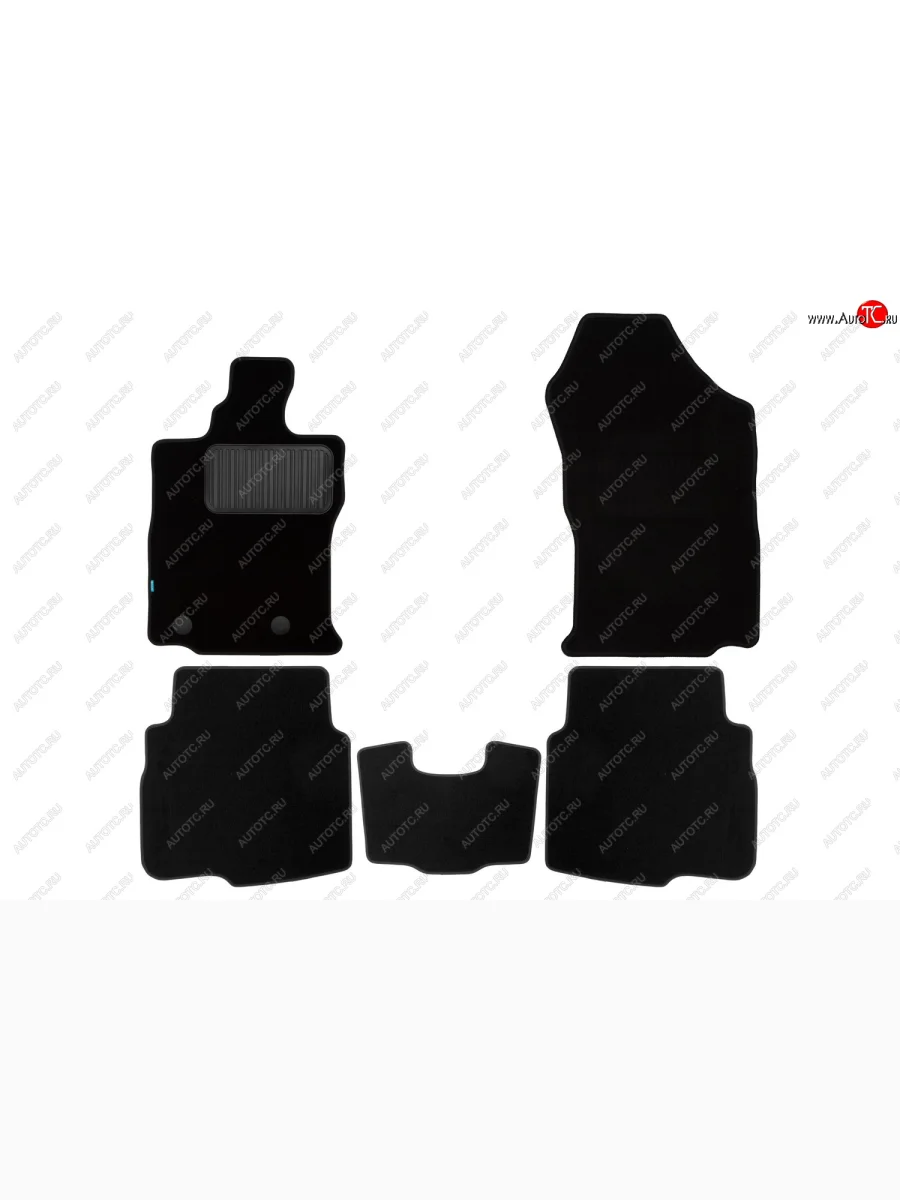 Комплект ковриков в салон (чёрные, текстиль) Klever Premium  Subaru Outback (2019-2025) BT (Чёрные)  в Самаре Самарской области