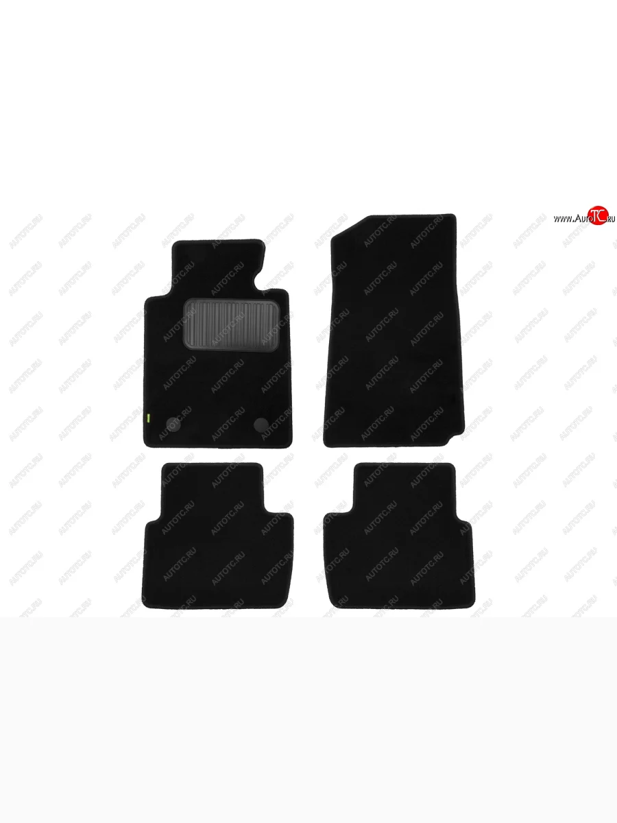 Комплект ковриков в салон (чёрные, текстиль) Klever Standard  BMW 3 серия (1998-2005) E46  в Самаре Самарской области