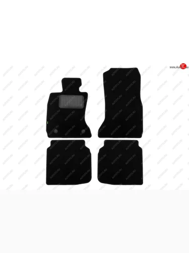 Комплект ковриков в салон (чёрные, текстиль) Klever Standard BMW 7 серия F01-F04 седан (2008-2015)