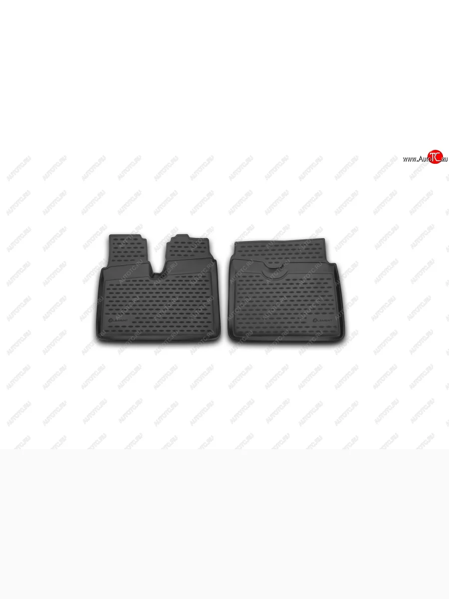 Комплект ковриков в салон (чёрные, полиуретан) Element  MAN TGL (2008-2020) фургон,  в Самаре Самарской области
