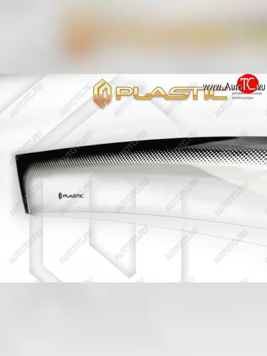 Ветровики дверей CA-Plastic (Серия Comfort черная) Toyota Land Cruiser 200 2-ой рестайлинг (2015-2021)