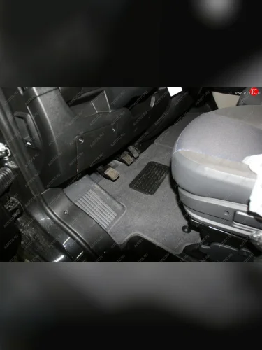 Комплект ковриков в салон (чёрные, текстиль) Element CITROEN Jumper  290 (2014-2022) рестайлинг