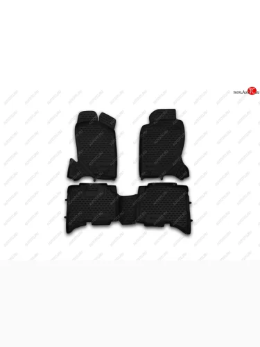 Комплект ковриков в салон (полиуретан, чёрные) Element Great Wall Hover H5 (2010-2017)