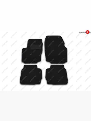 Комплект ковриков в салон (текстиль, чёрные) Element (Чёрные) Land Rover Freelander L359 1-ый рестайлинг (2010-2012)