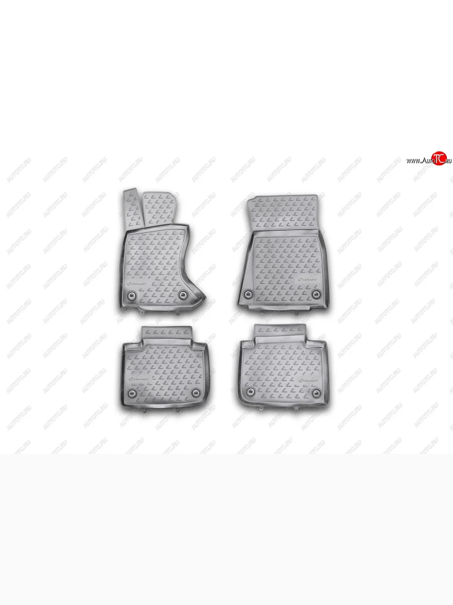 Комплект ковриков в салон (полиуретан, серые) Element  Lexus GS350 (2011-2016) L10 (Серые)  в Керчи Республика Крым