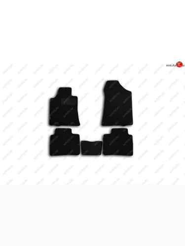 Комплект ковриков в салон (текстиль, чёрные) Element (Чёрные) Nissan Teana  3 L33 (2014-2020) дорестайлинг