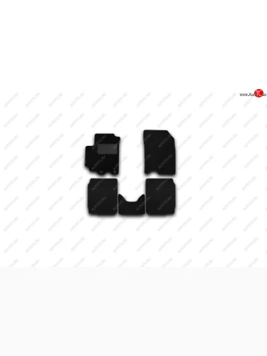 Комплект ковриков в салон (текстиль, чёрные) Element Suzuki SX4 JYB, JYA хэтчбэк дорестайлинг (2013-2016)