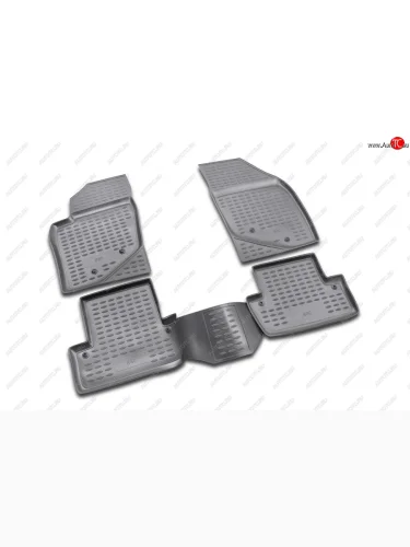 Комплект ковриков в салон (полиуретан, серые) Element (Серые) Volvo S60 RS,RH седан дорестайлинг (2000-2004)
