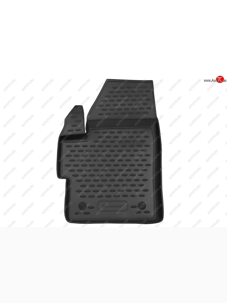 Водительский коврик в салон (передний левый, полиуретан, чёрный) Element Daewoo Matiz M150 рестайлинг (2000-2016)  в Перми Пермском крае