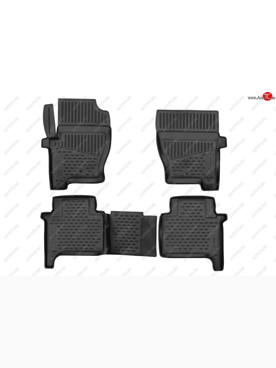 Комплект ковриков в салон (полиуретан, чёрные) Element Land Rover Range Rover Sport 1 L320 дорестайлинг (2005-2009)  в Керчи Республика Крым