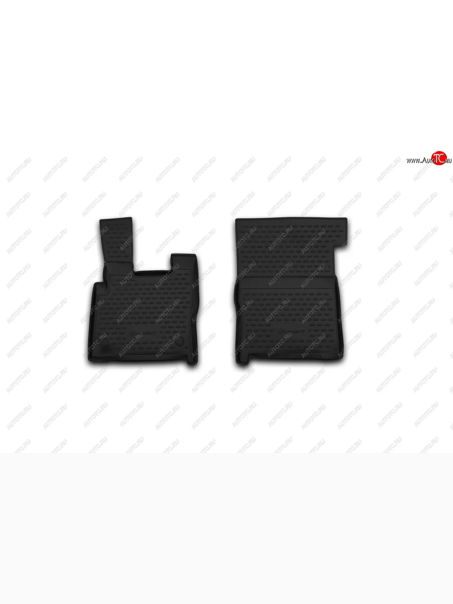 Комплект ковриков в салон (полиуретан, чёрные) Element DAF XF 105.510 (2013-2025)  в Перми Пермском крае